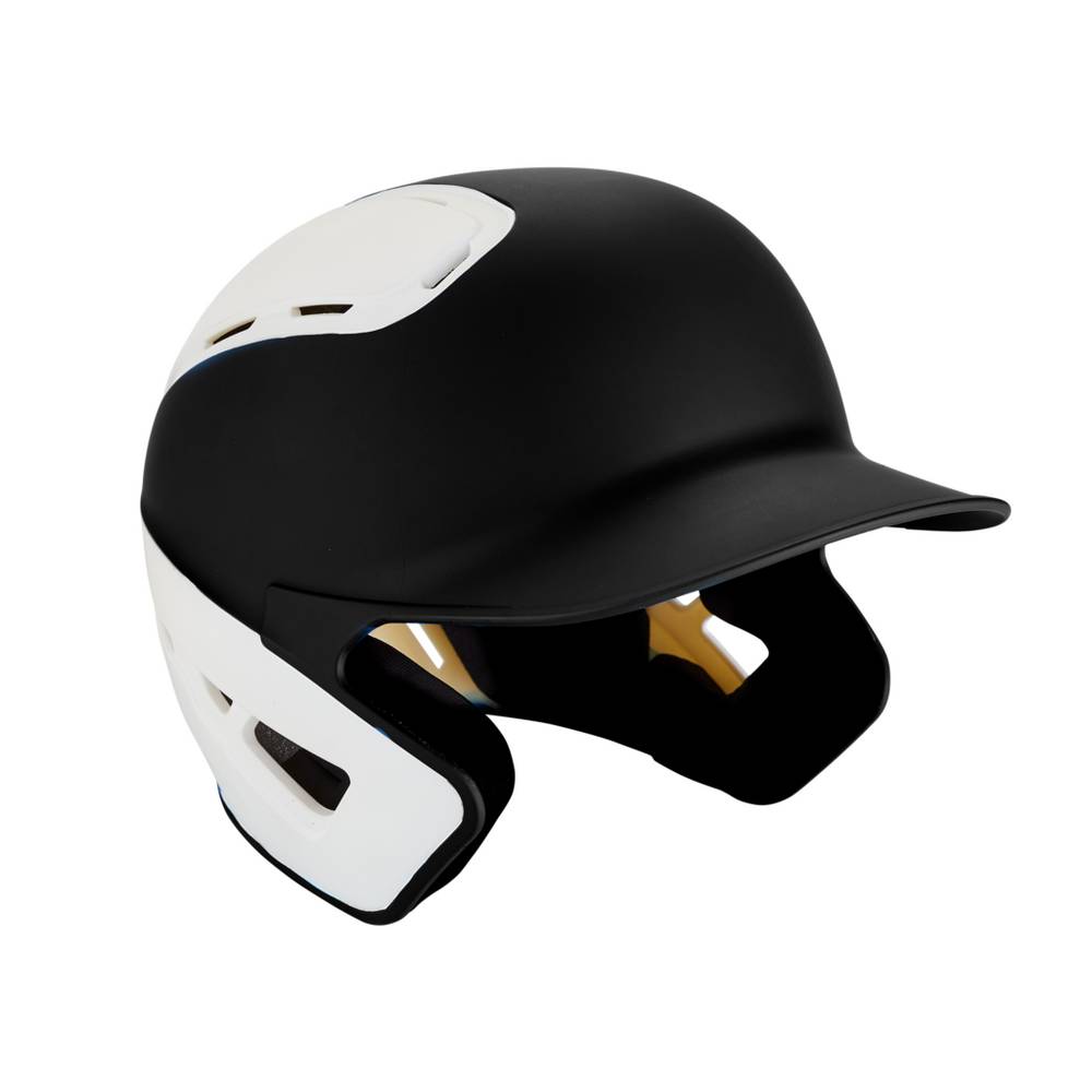 Casco Mizuno B6 Baseball Batting Uomo - Nere/Bianche - 07456-URHT